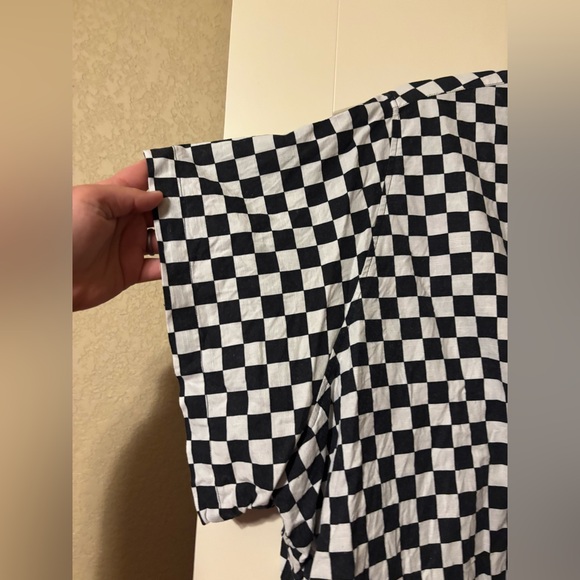 Wray Black and White Checkered Pant Set - Picture 5 of 10